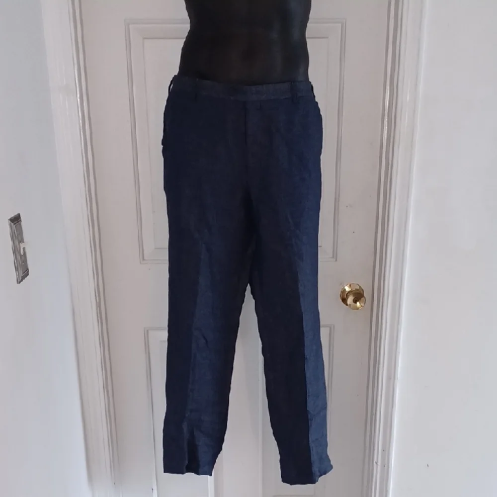 Ted Baker Dark Blue Dress Pants - Picture 2 of 9